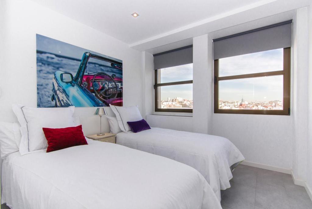 Plaza Espana & Gran Via Apartment มาดริด ภายนอก รูปภาพ